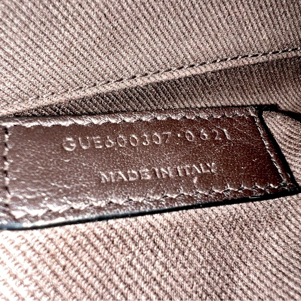 Authentic YSL Canvas and Leather Striped Tote Bag - Picture 12 of 16